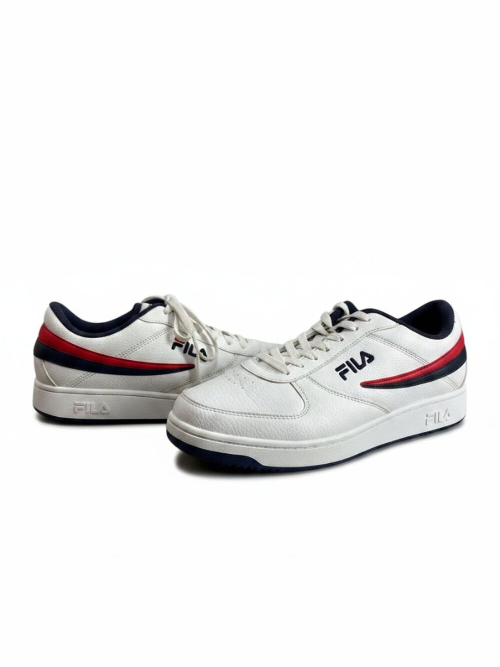 Mens FILA A-Low Sneakers Size‎ 12 White Athletic Shoe